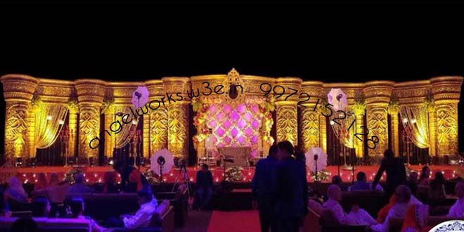 best wedding stage decorators in bangalore A23