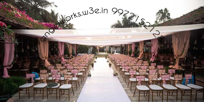 entrance arches flower decoration in south bangalore